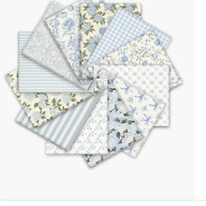 Hydrangea cotton fabric bundle