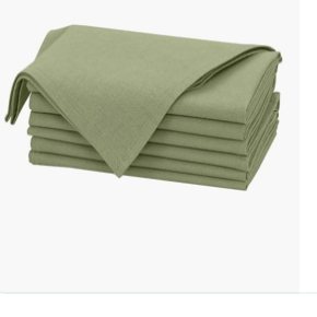 Ruvanti linen cloth napkins, set of six