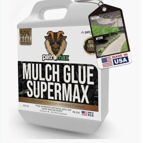 PetraMax mulch glue landscaping adhesive