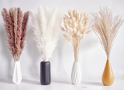 Dried pampas grass boho bouquet, 100 stems