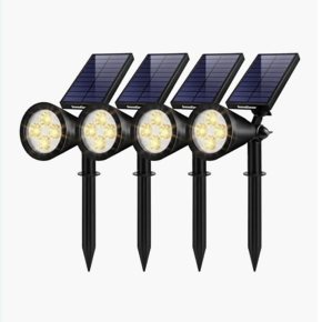 InnoGear outdoor solar garden spotlights