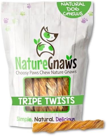 Nature Gnaws tripe twist chews for dogs