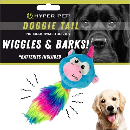 Hyper Pet Doggie Pal unicorn interactive plush dog toy