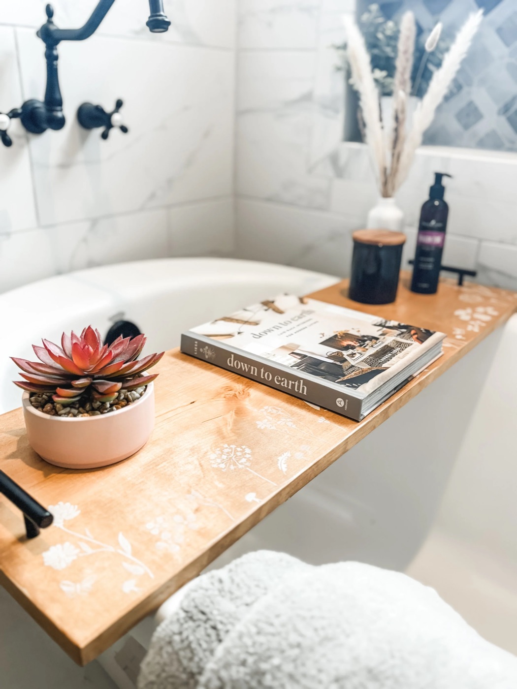 Easy DIY Bathtub Tray — Gulf Coast Woman column