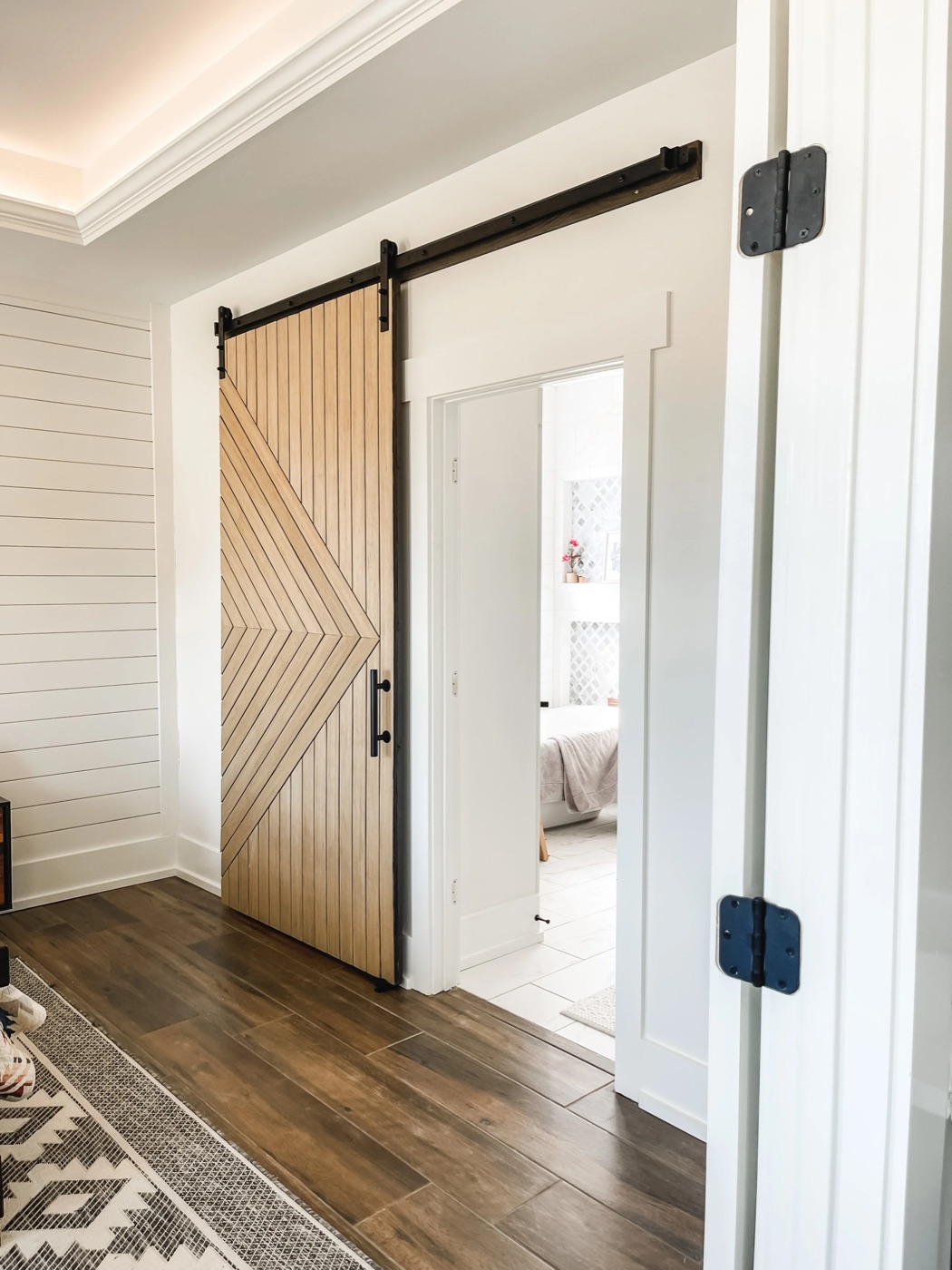 DIY Sliding Barn Door — Gulf Coast Woman column