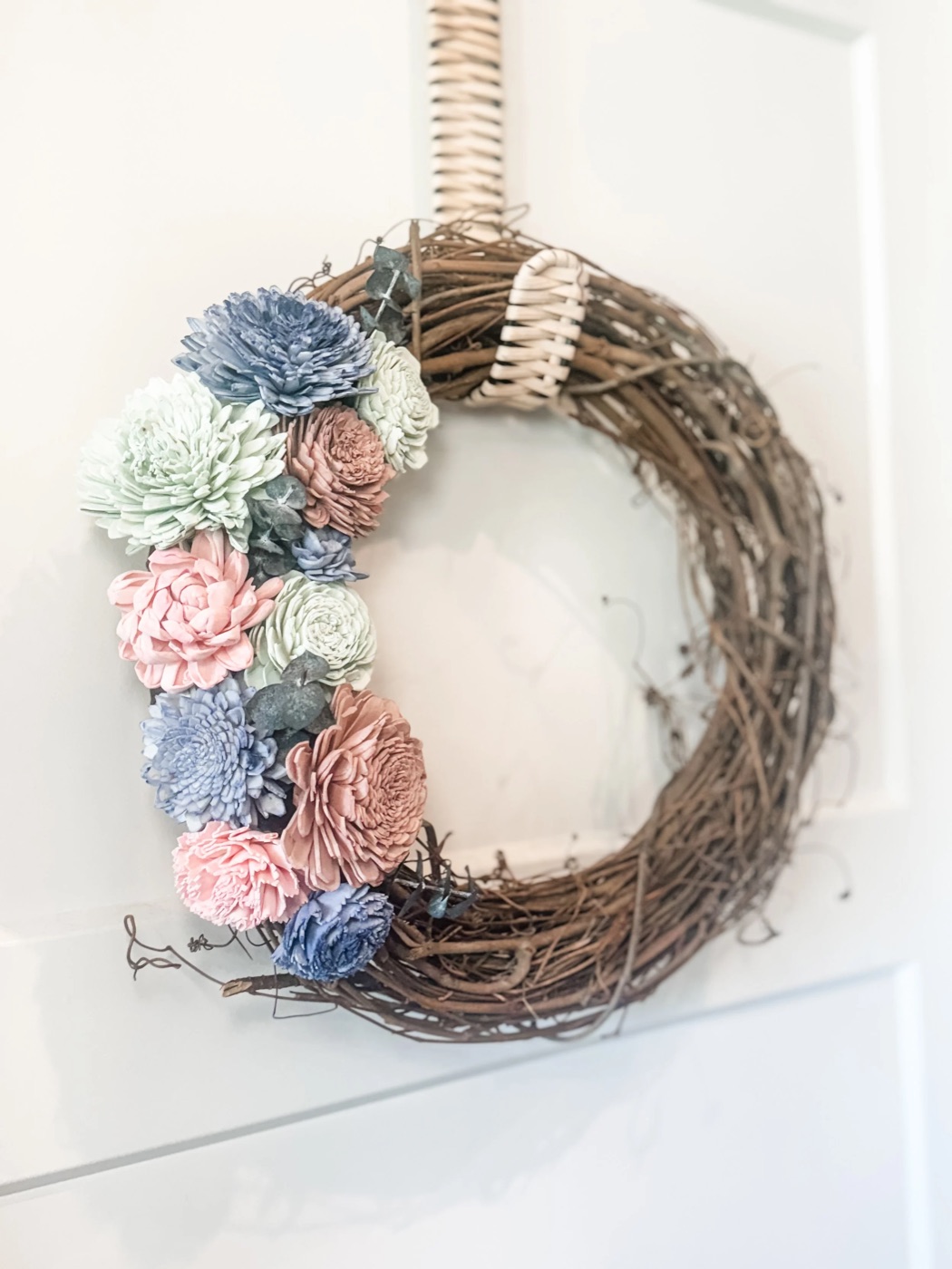 Wood Floral Wreath — Gulf Coast Woman column